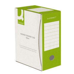 Cutie Arhivare A4, 339x298x150 mm, Culoare Verde, Cutii Arhivare Documente Q-CONNECT, Cutii Carton Arhivare, Cutii Organizare Documente