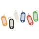 Set 20 Brelocuri cu Eticheta pentru Chei, 50x20 mm, Diverse Culori, Tag pentru Chei, Breloc din Plastic pentru Chei, Breloc cu Eticheta pentru Chei, Brelocuri Colorate pentru Chei, Brelocuri din Plastic, Set de Brelocuri, Breloc pentru Cheie