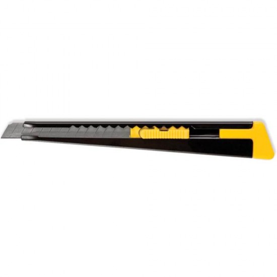 Cutter FORPUS, 9 mm, Sina Metalica si Sistem Autoblocare, Corp Metalic, Cuttere Metalice FORPUS, Cuttere 9 mm, Cuttere pentru Birou, Cuttere cu Sistem Autoblocare, Cutter de Birou, Cutter Retractabil, Cuttere cu Lama Retractabila