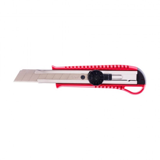 Cutter Mare cu Sina Deli, Rosu, Cutter, Cutter Deli, Cutter Mare, Cutter Mare Rosu, Cutter Mare Deli, Cutter cu Sina, Cutter Mare cu Sina, Cutter Profesional, Cutter de Birou, Cutter pentru Hartie, Cutter pentru Carton, Cutter pentru Materiale