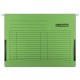 Set 5 Dosare Suspendabile A4, cu Burduf si Eticheta, Max. 400 Foi, Verde, Dosare pentru Arhivare, Dosar Carton