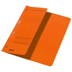 Dosar Carton Leitz, A4, cu Sina si Capse, Coperta 1/2, Portocaliu, Dosar cu Sina si Capse, Dosar cu Capse si Sina, Dosar cu Jumatate de Coperta, Dosar cu  Coperta Partiala, Dosar de Carton cu Sina si Capse, Dosar de Carton cu Capse si Sina