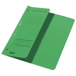 Dosar Carton Leitz, A4, cu Sina si Capse, Coperta 1/2, Verde, Dosar cu Sina si Capse, Dosar cu Capse si Sina, Dosar cu Jumatate de Coperta, Dosar cu  Coperta Partiala, Dosar de Carton cu Sina si Capse, Dosar de Carton cu Capse si Sina
