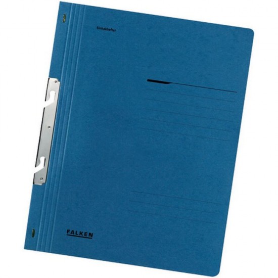 Dosar Carton Incopciat 1/1 Exacompta Falken, Albastru, Dosar din Carton, Dosare Carton, Dosare de Carton, Dosar de Carton, Dosar Colorat, Dosar Carton Colorat, Dosac Stocare Documente, Dosar pentru Documente Perforate