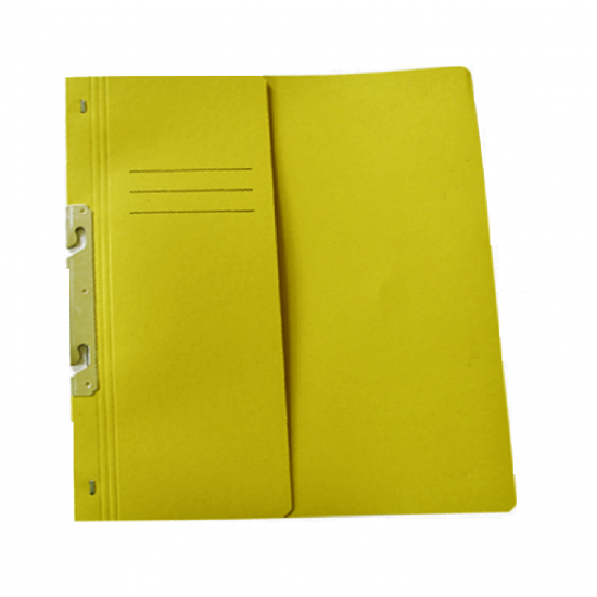 Dosar A4 Incopciat 1/2 din Carton cu Gheara, 30 Buc/Set, Galben Intens, Dosar Incopciat cu Gheare, Plicuri pentru Documente, Dosar pentru Organizat 