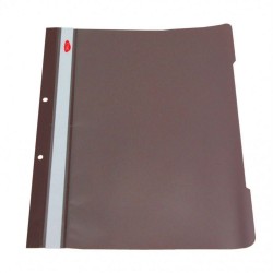 Set 50 Dosare Plastic cu Sina DACO, PVC, Maro, Dosar Maro, Dosare din Plastic, Dosar cu Sina, Dosare cu Sina, Dosar Daco cu Sina, Dosar Daco din Plastic, Dosar din Plastic pentru Documente, Dosare Scolare, Dosare Daco