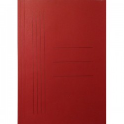 Dosar A4 Plic din Carton, 30 Buc/Set, Rosu Intens, Dosar Pilc, Plicuri pentru Documente, Dosar pentru Organizat 