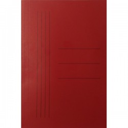 Dosar A4 cu Sina din Carton, 30 Buc/Set, Rosu Intens, Dosar cu Sina, Plic pentru Documente, Dosar pentru Organizat 