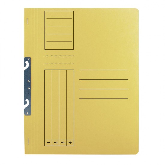 Dosar A4 Incopciat 1/1 din Carton cu Gheara, 30 Buc/Set, Galben Deschis, Dosar Incopciat cu Gheare, Plicuri pentru Documente, Dosar pentru Organizat 