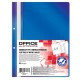 Dosare din Plastic cu Sina si Doua Perforatii, 50 Buc/Set, 225x305 mm, Capacitate 200 Coli, Culoare Albastru Inchis, Dosar din Plastic OFFICE Products, Dosar pentru Documente, Mapa Documente, Dosare pentru Arhivare Documente