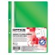 Dosare din Plastic cu Sina si Doua Perforatii, 50 Buc/Set, 225x305 mm, Capacitate 200 Coli, Culoare Verde, Dosare din Plastic OFFICE Products, Dosare pentru Documente, Mapa Documente, Dosare pentru Arhivare Documente