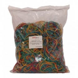 Elastice pentru Bani EVOffice, Diametru 50 mm, 1Kg/Bax - Gume Elastice de Fixare Elastice pentru Bani EVOffice, Diametru 50 mm, 1Kg/Bax - Gume Elastice de Fixare