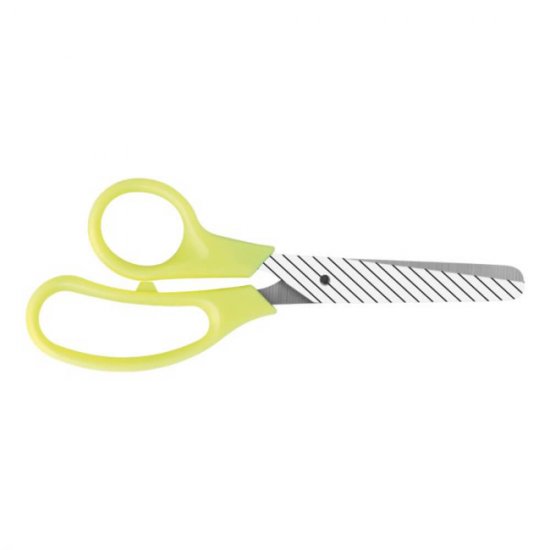 Foarfeca Milan, Otel Inoxidabil, Lama 13.4cm, Varf Rotunjit, Model Sunset, Galben, Foarfeca pentru Birou, Foarfeca pentru Scoala, Foarfece pentru Scoala, Foarfece Milan, Foarfece din Otel, Foarfece Scoala, Foarfeca pentru Casa, Foarfeca pentru Taiat