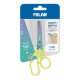 Foarfeca Milan, Otel Inoxidabil, Lama 13.4cm, Varf Rotunjit, Model Sunset, Galben, Foarfeca pentru Birou, Foarfeca pentru Scoala, Foarfece pentru Scoala, Foarfece Milan, Foarfece din Otel, Foarfece Scoala, Foarfeca pentru Casa, Foarfeca pentru Taiat