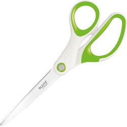 Foarfeca Leitz Wow, 20.5 cm, Lama Titan si Inox, Grip Ergonomic, Verde Metalizat, Foarfeca de Birou, Foarfeca pentru Birou, Foarfeca Birou, Foarfece de Birou, Foarfece pentru Birou, Foarfece Birou, Foarfeci de Birou, Foarfeci pentru Birou