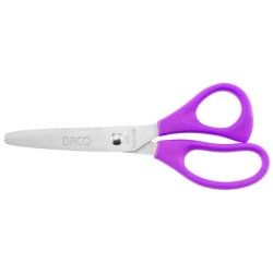 Foarfeca de Gradinita DACO, Lungime 12.5 cm, Mov, Foarfeca Copii, Foarfeca DACO, Foarfeci DACO, Foarfeci Copii, Foarfeca pentru Copii, Foarfeca Hartie Copii, Foarfece pentru Copii, Set Foarfeca Copii, Rechizite Scolare, Foarfeci Gradinita