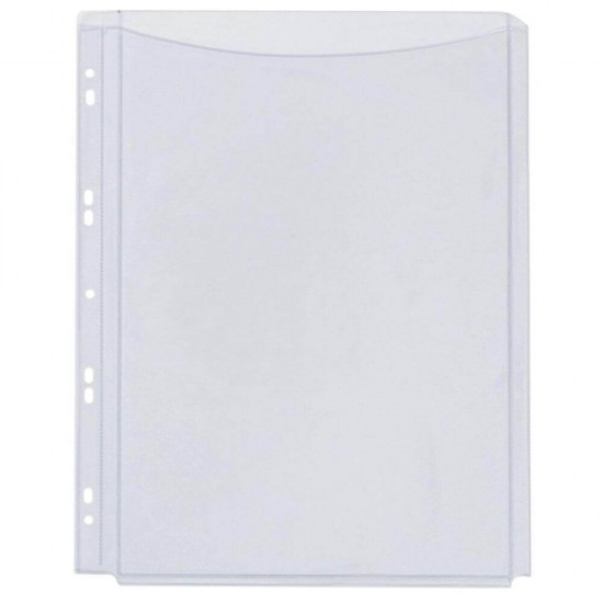 Set 5 Folii A4 de Protectie Documente pentru Catalog, 249x313 mm,Tip Cristal, 180 MIC, Transparente, Folie pentru Protectie Documente Q-CONNECT, Folii Protectie Documente Catalog, Folii din Plastic pentru Catalog, Folii Transparente Tip Cristal