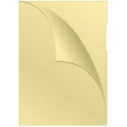 Set 100 Folii de Protectie A4 cu Deschidere Laterala, Tip Coaja Portocala, Culoare Galbena, 120 MIC, Folii Documente Neperforate, Folie  Documente Q-CONNECT, Folie Deschidere Laterala, Folie Tip Coaja de Portocala, Folii din Plastic Transparent