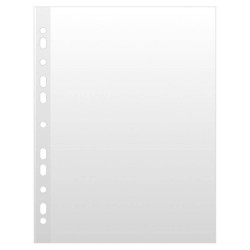 Set 100 Folii de Protectie A4 Tip Coaja de Portocala DONAU, 50 MIC, Transparente, Folie pentru Protectie Documente, Folii din Plastic pentru Documente, Folie Transparenta pentru Acte, Folii Tip Coaja de Portocala