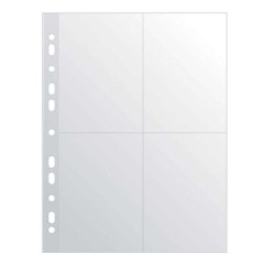 Set 10 Folii A4 pentru Fotografii, Tip Cristal, 60 MIC, Transparente, Folie pentru Protectie Fotografii DONAU, Folii din Plastic pentru Fotografii, Folie Transparenta pentru Fotografii, Folii Transparente Tip Cristal