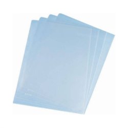 Set 100 Mape Protectie Albastre A4 Noki, Tip L, Mapa de Protectie Format A4, Mapa de Protectie Documente, Mapa de Protectie Clasica, Mapa de Protectie pentru Hartii, Mapa Protectie Ieftina, Mape Protectie Acte, Set de Mape Colorate