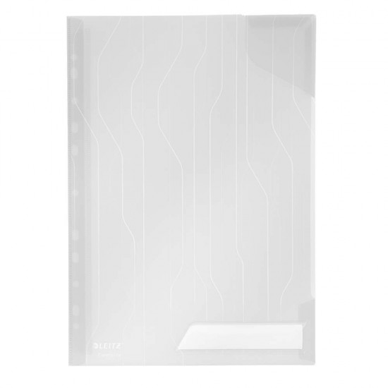 Set 5 Mape CombiFile din Plastic Leitz, 40 Coli, Transparente, Mape Documente, Mapa Documente, Mapa pentru Documente, Mapa Protectie Documente, Mapa Biblioraft, Mapa Caiet Mecanic, Mapa Folie, Mapa cu Perforatii, Mapa Arhivare, Mapa Organizare Documente