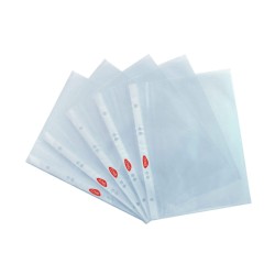 Set 100 Folii Protectie Documente A5 Daco Plus, Margine Multiperforata pentru Arhivare, Set Folii Protectoare,Folii Protectie A5, Folie Protectie pentru Indosariere, Folie de Protectie pentru Coala A5, Set Folii de Protectie Foi A4 Set 100 Folii Protectie Documente A5 Daco Plus, Margine Multiperforata pentru Arhivare, Set Folii Protectoare,Folii Protectie A5, Folie Protectie pentru Indosariere, Folie de Protectie pentru Coala A5, Set Folii de Protectie Foi A4