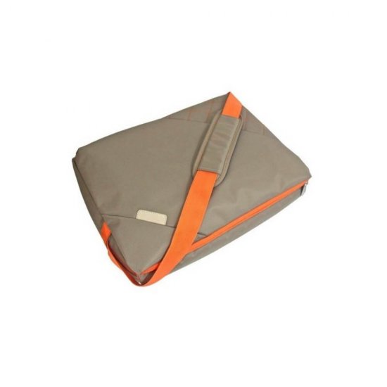 Geanta Laptop Platinet, 15.6 Inch, Nylon, 39.5x31.5x12.5 cm, Buzunar cu Fermoar, Beige, Geanta pentru Laptop, Genti pentru Laptop, Geanta Laptop 15.6 Inch, Geanta Laptop pentru Birou, Geanta de Laptop, Geanta Laptop Nylon