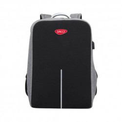 Ghiozdan DACO pentru Laptop, Dimensiuni  44x37x13 cm, Compartiment pentru Laptop, Material Poliester, Culoare Negru/Gri, Ghiozdane Scolari, Ghiozdane Adolescenti, Ghiozdane DACO, Ghiozdan Negru, Ghiozdan Gri, Ghiozdane Laptop, Rucsac Laptop, Geanta Laptop