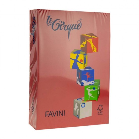 Hartie Cartonata A4 220 FAVINI, Rosu Rubin, 250 Coli/Top, 160 g/m², 210x297 mm, Carton Colorat, Carton Colorat A4, Hartie Cartonata Colorata, Hartie A4 Colorata, Coli A4 Colorate, Top Hartie Cartonata, Foi Cartonate A4, Hartie Cartonata Rosie