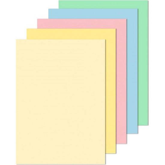 Set 250 Coli Carton Favini, A4, 160 g/m², 5 Culori