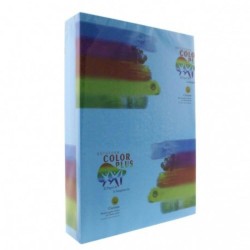 Hartie Colorata Clariana A4, 80 g/m², 500 Coli/Top, Albastru Safir, Hartie Colorata pentru Invitatii, Hartie Copiator, Rechizite Scolare, Papetarie