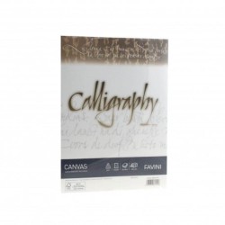 Hartie Caligrafica Favini A4, Tip Canvas, 50 Coli/Top, 100 g/m2, Culoare Alba, Hartie pentru Caligrafie, Hartie Ilustratie, Foi de Caligrafie, Hartie pentru Ilustratii, Hartie Schite