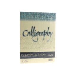 Hartie Caligrafica Favini A4, Tip Pergament, 50 Coli/Top, 190 g/m², Culoare Crem, Hartie pentru Caligrafie, Hartie Ilustratie, Foi de Caligrafie, Hartie pentru Caligrafie, Hartie pentru Ilustratii, Hartie Schite