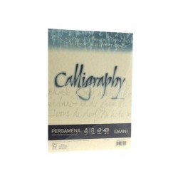 Hartie Caligrafica Favini A4, Tip Pergament, 50 Coli/Top, 90 g/m², Culoare Crem, Hartie pentru Caligrafie, Hartie Ilustratie, Foi de Caligrafie, Hartie pentru Caligrafie, Hartie pentru Ilustratii, Hartie Schite