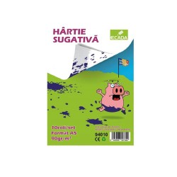Hartie Sugativa A5 Ecada, 10 Coli/Top, 90 g/m², Culoare Alba, Hartie Sugativa Cerneala, Foi Sugative Cerneala, Hartie Sugativa A5 pentru Scoala, Hartie Sugativa Alba, Rechizite Scolare Hartie Sugativa A5 Ecada, 10 Coli/Top, 90 g/m², Culoare Alba, Hartie Sugativa Cerneala, Foi Sugative Cerneala, Hartie Sugativa A5 pentru Scoala, Hartie Sugativa Alba, Rechizite Scolare
