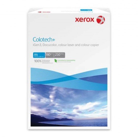 Hartie Copiator A4 Xerox Colotech, 250 Coli/Top, 160 g/m², Hartie Xerox, Hartie Copiator, Hartie de Copiator, Hartie Alba Copiator, Hartie Xerox Colotech, Hartie Copiator Buna, Hartie A4 Copiator