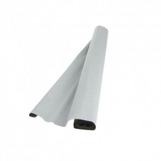 Hartie Floristica DACO, 50x250 cm, 5 Buc/Set, 180 g/m², Argintie, Hartie Creponata Floristica, Hartie Modelare Flori, Rola Hartie Creponata Floristica, Hartie Floristica 180 g, Rola Hartie Floristica, Hartie Floristica Colorata