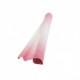 Hartie Floristica Degrade DACO, 50x250 cm, 5 Buc/Set, 180 g/m², Roz/Alb, Hartie Creponata Floristica, Hartie Modelare Flori, Rola Hartie Creponata Floristica, Hartie Floristica 180 g, Rola Hartie Floristica, Hartie Floristica Colorata