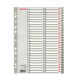 Index A4 Esselte, cu 54 Separatoare, Plastic, Gri, Index de Plastic cu Separatoare 1-54, Index de Plastic Numerotat cu Separatoare, Index de la 1 la 54, Index Arhiva, Index Dosar, Index Caiet Mecanic, Index Organizare, Index Biblioraft
