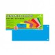 Set 100 Separatoare Carton Ecada pentru Documente, 10.5x24 cm, 160 g/m², Albastre, Separator pentru Documente, Separator Documente Carton, Separator Documente, Set Separator Documente