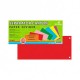 Set 100 Separatoare Carton Ecada pentru Documente, 10.5x24 cm, 160 g/m², Rosii, Separator pentru Documente, Separator Documente Carton, Separator Documente, Set Separator Documente