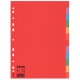 Separatoare Esselte Economy, A4, 12 Culori, Multicolor, Separator Index, Separatoare Carton Index, Separatoare Esselte, Separatoare Esselte Economy, Separatoare Index Multicolor, Despartitoare din Carton 