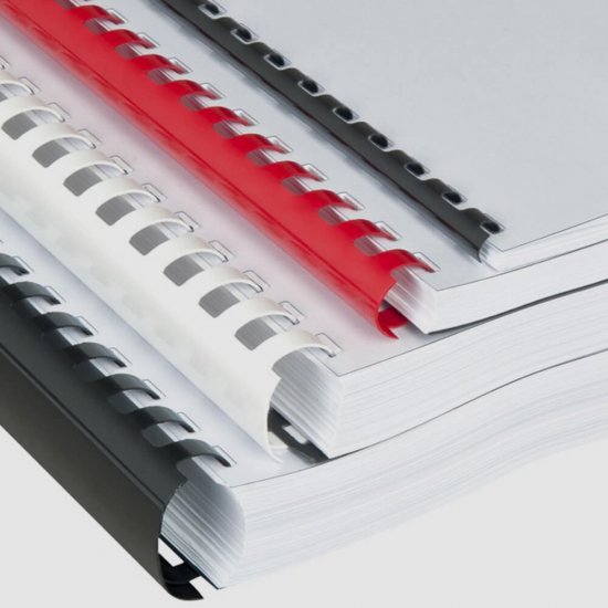 Set 100 Inele Indosariat Fellowes, Plastic, 10 mm, 45-65 Coli, Rosu, Inele Plastic de Indosariat, Inele de Indosariat, Inele Indosariere, Inele pentru Indosariat, Spirale Indosariat, Spirale de Indosariat, Spirale pentru Indosariat, Inele din Plastic