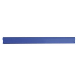 Set 10 Baghete din Plastic DONAU pentru Legat Documente, 10 mm, Capacitate 100 Coli, Lungime 297 mm, Culoare Albastra, Baghete A4 Indosariere, Bagheta Prindere Documente, Bagheta A4 din Plastic Indosariere, Bagheta Arhivare, Accesorii Indosariere