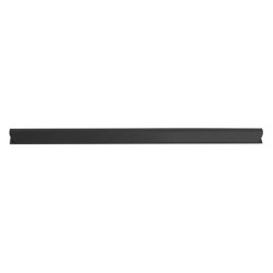 Set 10 Baghete din Plastic DONAU pentru Legat Documente, 4 mm, Capacitate 40 Coli, Lungime 297 mm, Culoare Neagra, Baghete A4 Indosariere, Bagheta de Prindere Documente, Bagheta A4 din Plastic pentru Indosariere, Bagheta Arhivare, Accesorii Indosariere