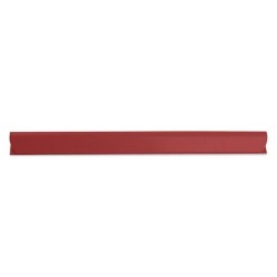 Set 10 Baghete din Plastic DONAU pentru Legat Documente, 10 mm, Capacitate 100 Coli, Lungime 297 mm, Culoare Rosie, Baghete A4 Indosariere, Bagheta Prindere Documente, Bagheta A4 din Plastic Indosariere, Bagheta Arhivare, Accesorii Indosariere
