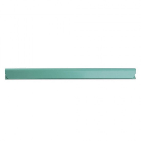 Set 10 Baghete din Plastic DONAU pentru Legat Documente, 8 mm, Capacitate 80 Coli, Lungime 297 mm, Culoare Verde, Baghete A4 Indosariere, Bagheta de Prindere Documente, Bagheta A4 din Plastic pentru Indosariere, Bagheta Arhivare, Accesorii Indosariere