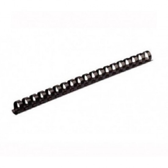 Inele din Plastic Indosariere ECADA, 14 mm, 100 Coli, 100 Buc/Set, Negru, Inele Plastic, Inele de Indosariat, Spirale din Plastic de Legat, Spirale de Indosariat, Spirale Plastic de Indosariat, Accesorii Indosariere