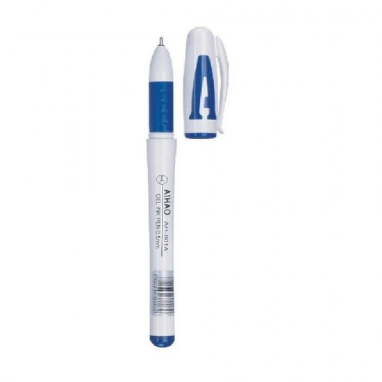 Pix cu Gel Aihao 801, Culoare Albastru - Accesorii de Birou